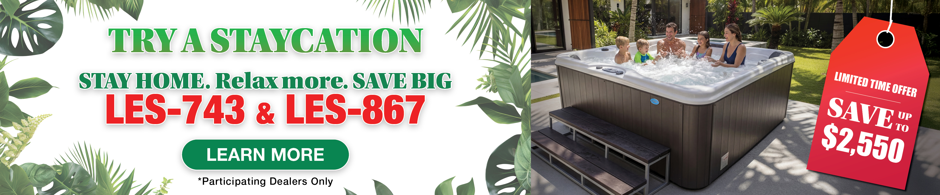 Calspas hot tub being used in a family setting - Aberdeen